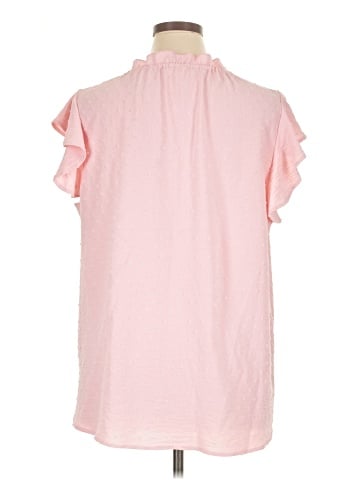 chic soul (chicsoul.com) Short Sleeve Blouse (view 2)