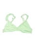 J.Crew Stripes Green Swimsuit Top Size XL - photo 1