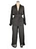 Max Studio Polka Dots Black Jumpsuit Size XL - photo 1