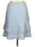Albert Nipon Solid Blue Formal Skirt Size 14 - photo 2