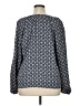 Ann Taylor LOFT 100% Polyester Blue 3/4 Sleeve Blouse Size XL - photo 2