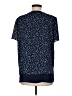 Hilary Radley 100% Polyester Stars Blue Short Sleeve Top Size M - photo 2