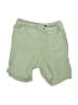 Andy & Evan Solid Green Khaki Shorts Size 8 - photo 1