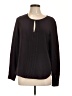 Ellie Kai Black Long Sleeve Blouse Size 10 - photo 1