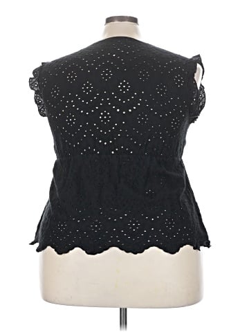 Shein Curve Short Sleeve Blouse (view 2)