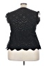 Shein Curve Black Short Sleeve Blouse Size 4X - photo 2