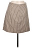 Theory Houndstooth Tan Casual Skirt Size 6 - photo 1