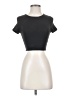 Contour Silver Short Sleeve Turtleneck Size XS - photo 1