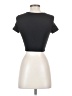 Contour Silver Short Sleeve Turtleneck Size XS - photo 2