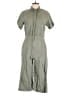 7 For All Mankind Solid Green Jumpsuit Size L - photo 1
