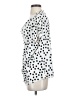 Renee C. Polka Dots White Short Sleeve T-Shirt Size 3X - photo 5