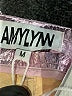 AMYLYNN Metallic Silver Casual Pants Size M - photo 6