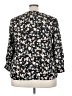 CeCe 100% Polyester Floral Black 3/4 Sleeve Blouse Size 3X - photo 2