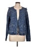 Lilly Pulitzer Tweed Blue Jacket Size L - photo 1