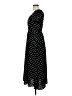o.p.t 100% Polyester Polka Dots Black Casual Dress Size M - photo 5