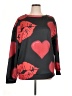 Unbranded Hearts Red Sweatshirt Size 1X - photo 1