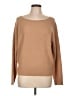 Ann Taylor 100% Cashmere Solid Tan Cashmere Pullover Sweater Size L - photo 1