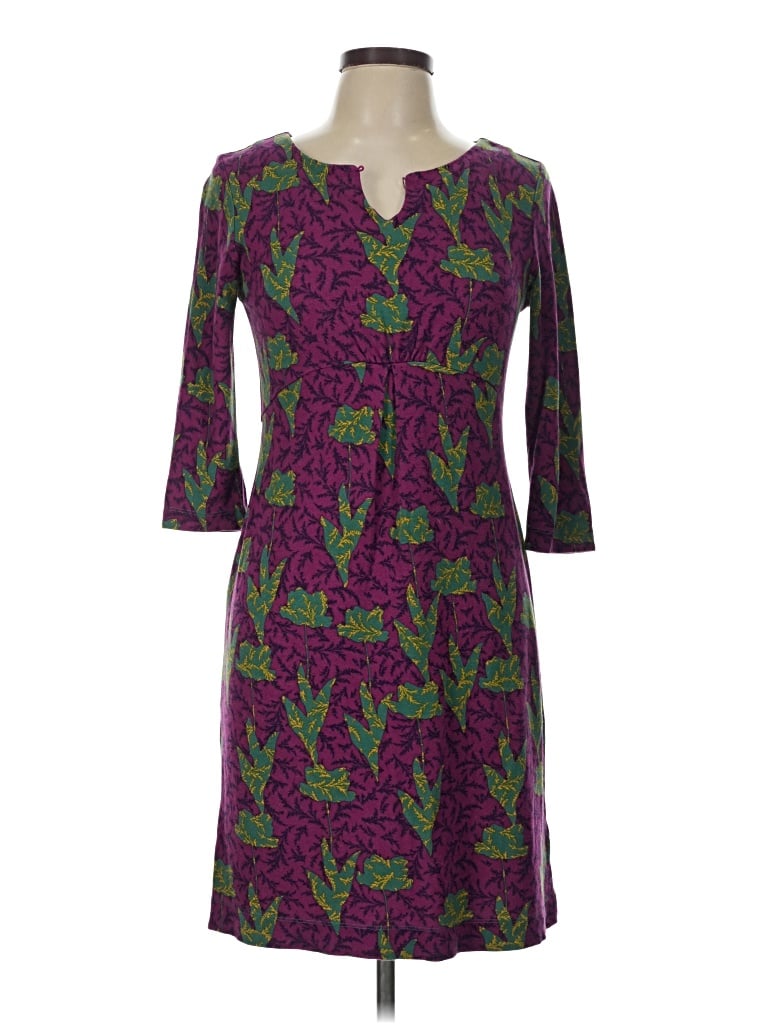 Pre-owned White Stag Casual Dress In Purple