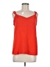 Papermoon 100% Polyester Orange Sleeveless Top Size M - photo 1