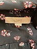 Ann Taylor LOFT 100% Polyester Floral Black Long Sleeve Blouse Size XS - photo 7