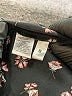 Ann Taylor LOFT 100% Polyester Floral Black Long Sleeve Blouse Size XS - photo 8