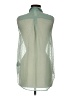 H&M 100% Polyester Green Sleeveless Blouse Size 6 - photo 2