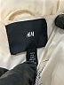 H&M 100% Polyester Solid Ivory Snow Jacket Size S - photo 6