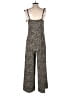Topshop Animal Print Black Jumpsuit Size 12 - photo 2