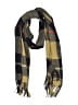 Savile Row 100% Acrylic Plaid Yellow Blue Scarf One size - photo 1