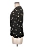 DKNY 100% Rayon Black Short Sleeve Blouse Size 8 - photo 5