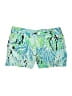 Lilly Pulitzer Paisley Green Shorts Size 2 - photo 1