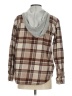 Downeast 100% Cotton Plaid Brown Fleece Size XS - photo 2