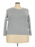 Talbots Gray Pullover Sweater Size 3X Petite - photo 1