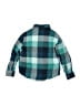 Old Navy Plaid Teal Long Sleeve Button-Down Shirt Size 6 - 7 - photo 2