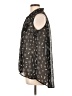 Pout Black Sleeveless Blouse Size L - photo 5
