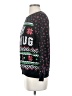 Freeze Print Black Pullover Sweater Size S - photo 5
