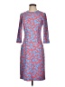 J. McLaughlin Print Blue Cocktail Dress Size XS - photo 1