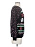 Freeze Print Black Pullover Sweater Size S - photo 4