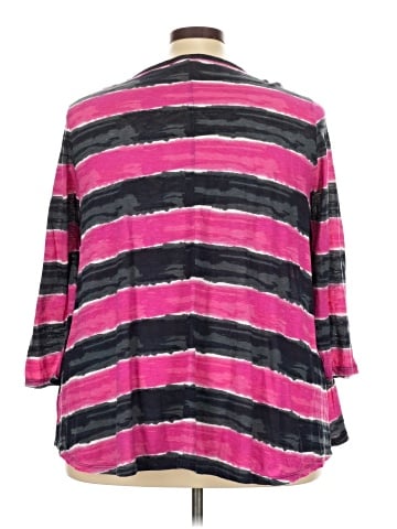 Crown & Ivy 3/4 Sleeve T-Shirt (view 2)