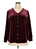 Lands' End Burgundy 3/4 Sleeve Blouse Size 2X - photo 1