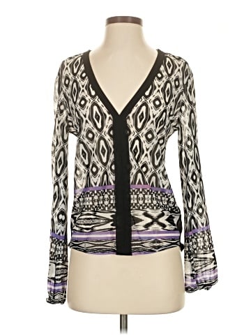 Bebe Long Sleeve Blouse (view 1)