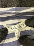 Workshop Republic Clothing 100% Rayon Stripes Blue Long Sleeve Button-Down Shirt Size M - photo 7
