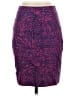 Ann Taylor Paisley Purple Formal Skirt Size 0 Petite - photo 1