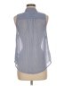 A New Day 100% Polyester Blue Sleeveless Blouse Size M - photo 2