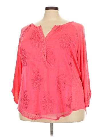 RXB 3/4 Sleeve Blouse (view 1)