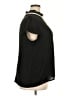 Shein 100% Polyester Black Short Sleeve Blouse Size 2X - photo 4