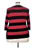 Style&Co Stripes Red Pullover Sweater Size 3X - photo 2