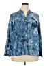 Ruby Rd. Blue 3/4 Sleeve Blouse Size 18 - photo 1