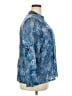 Ruby Rd. Blue 3/4 Sleeve Blouse Size 18 - photo 4