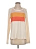 Saturday Sunday Color Block Ivory Pullover Sweater Size S - photo 1